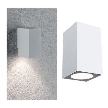 Paulmann 94329 - Уличный настенный светильник FLAME 230V LED/3,8W IP44 белый