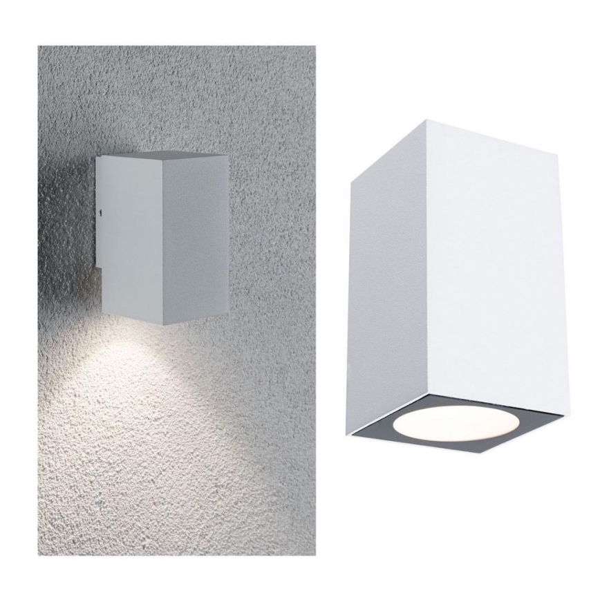 Paulmann 94329 - Уличный настенный светильник FLAME 230V LED/3,8W IP44 белый