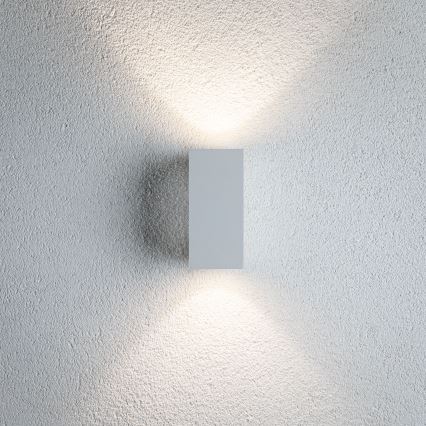 Paulmann 94330 - 2xLED/2,8W IP44 Вуличний настінний світильник FLAME 230V біла