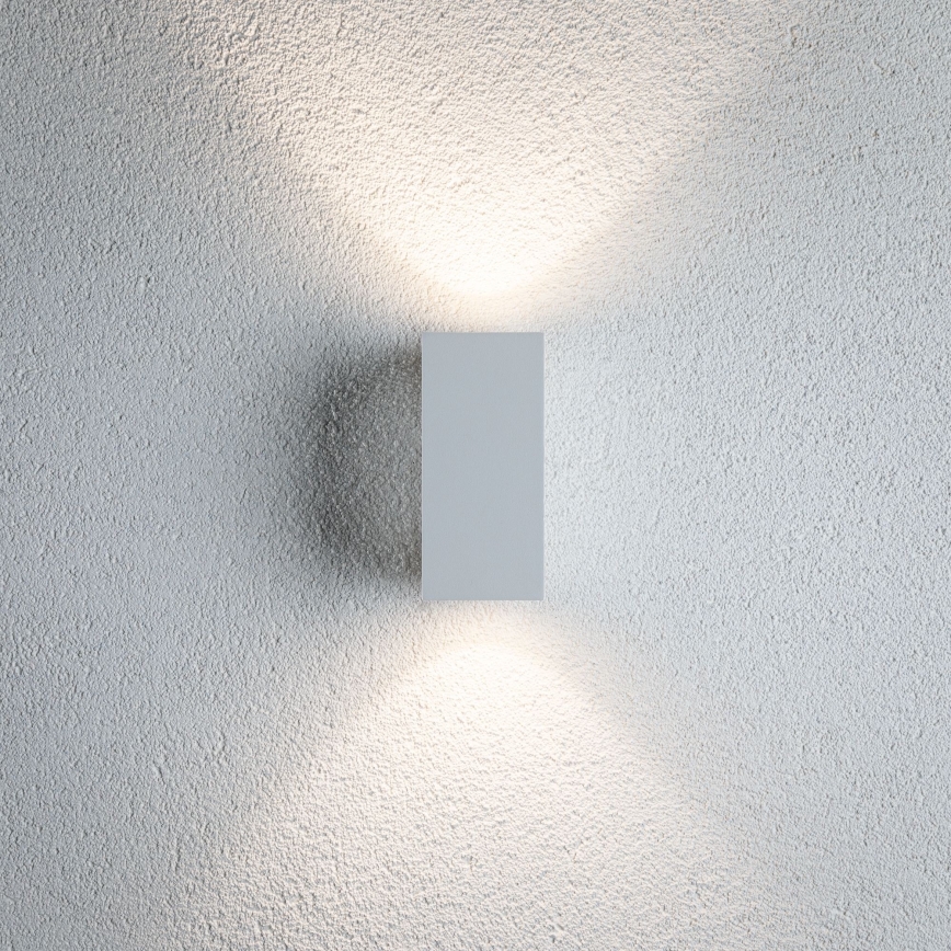 Paulmann 94330 - 2xLED/2,8W IP44 Вуличний настінний світильник FLAME 230V біла