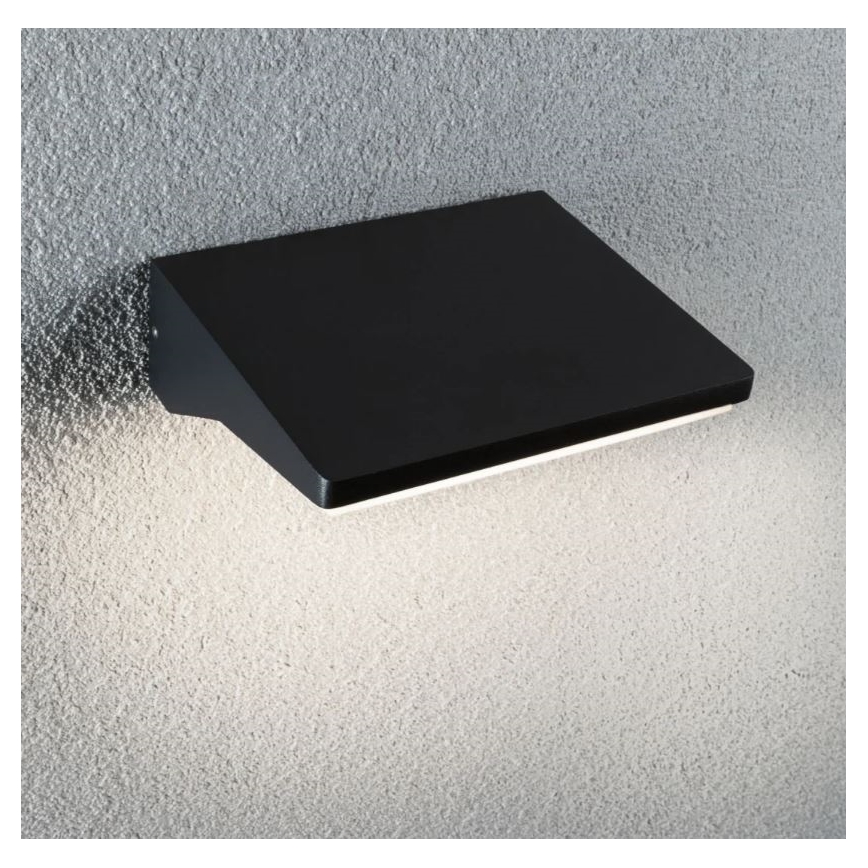 Paulmann 94333 - LED/7,4W IP44 Вуличний настінний світильник з датчиком HOUSE 230V