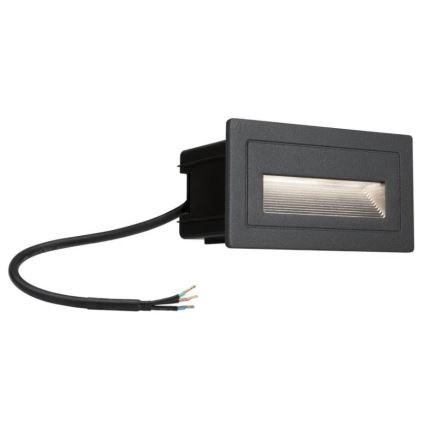 Paulmann 94383 - LED/4W IP44 Уличный встроенный светильник LONG 230V