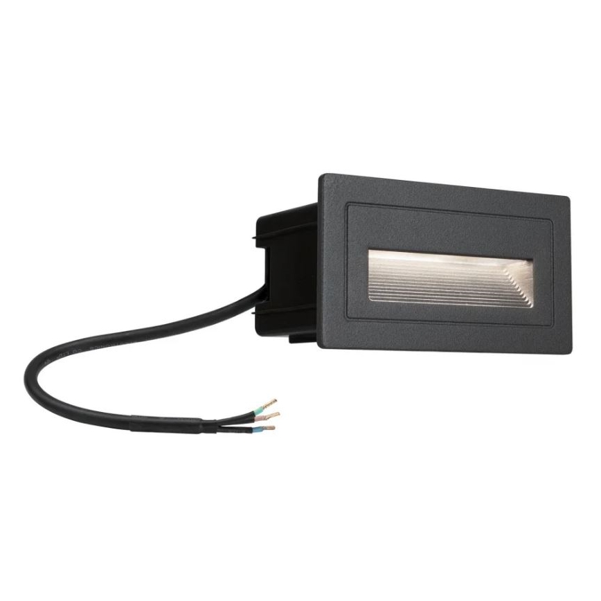 Paulmann 94383 - LED/4W IP44 Уличный встроенный светильник LONG 230V