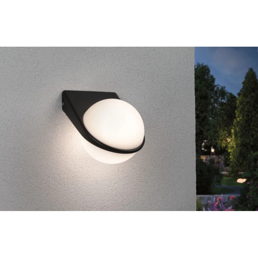 Paulmann 94401 - LED/10W IP44 Уличный настенный светильник SPHERE 230V
