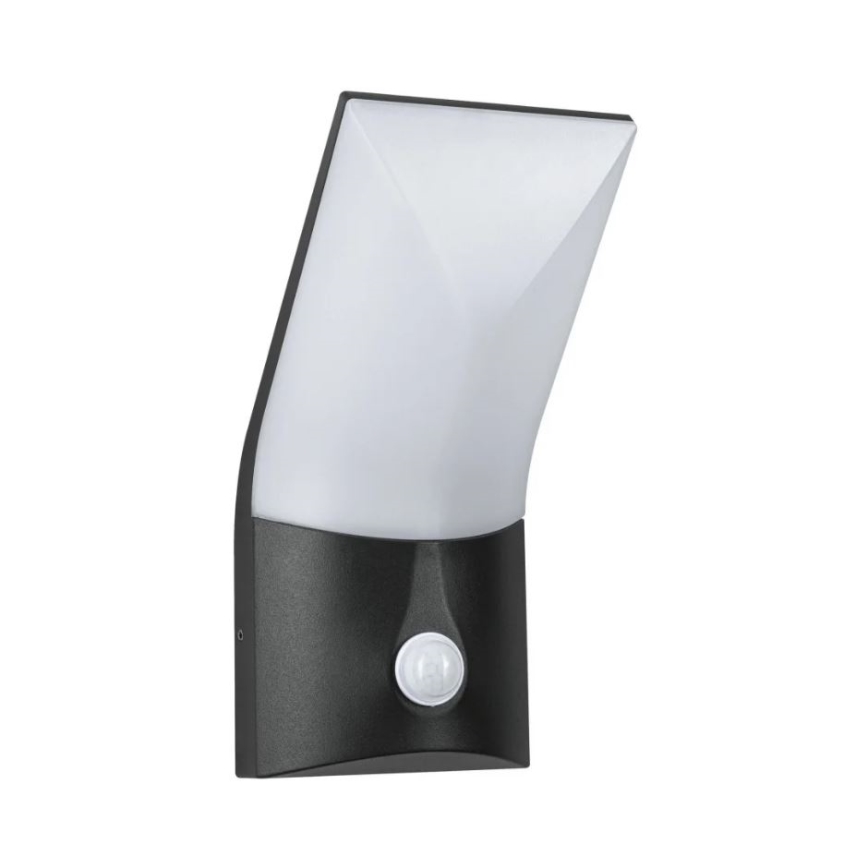 Paulmann 94402 - LED/10W IP44 Вуличний настінний світильник з датчиком ADYA 230V