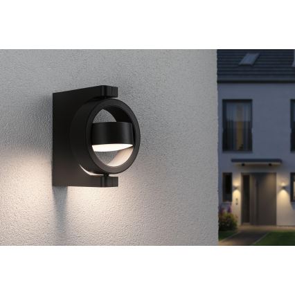 Paulmann 94406 - LED/8W IP44 Уличный настенный светильник SWIVEA 230V