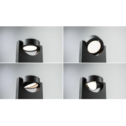 Paulmann 94406 - LED/8W IP44 Вуличний настінний світильник SWIVEA 230V
