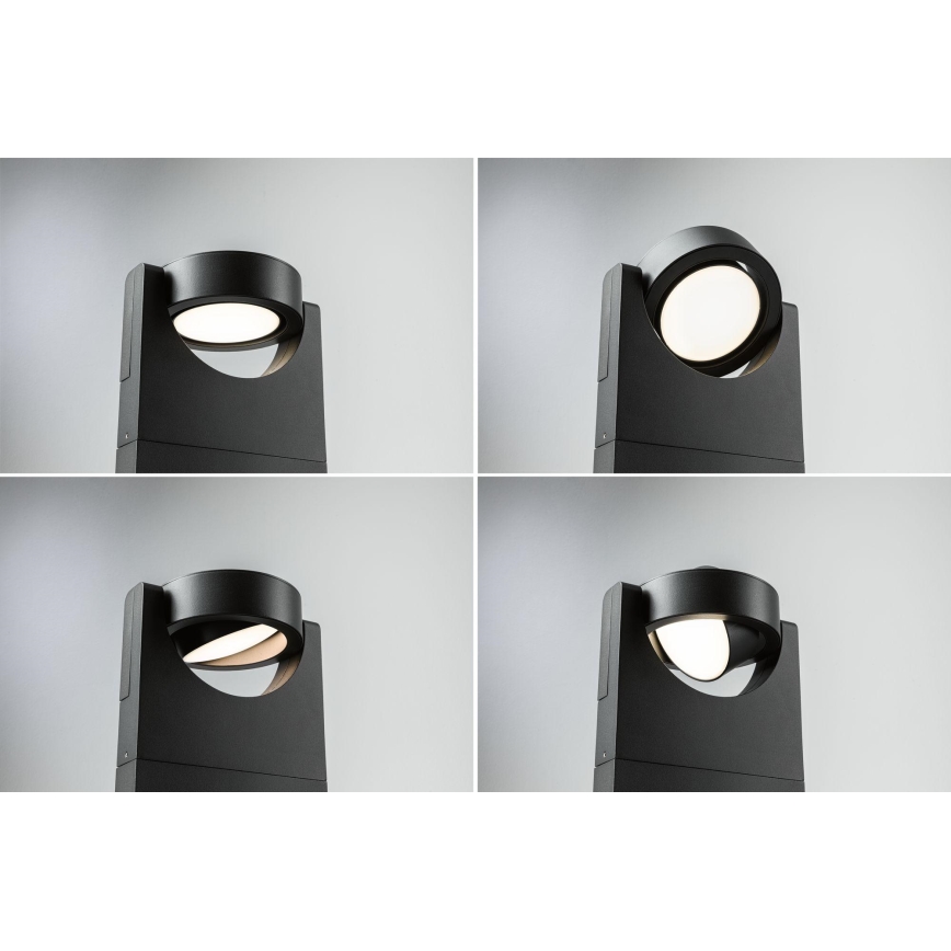 Paulmann 94407 - LED/8W IP44 Вулична лампа SWIVEA 230V