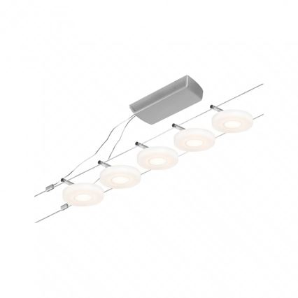 Paulmann 94426 - НАБІР 5xLED/4,5W Точковий світильник до мотузкової системи MAC 230V
