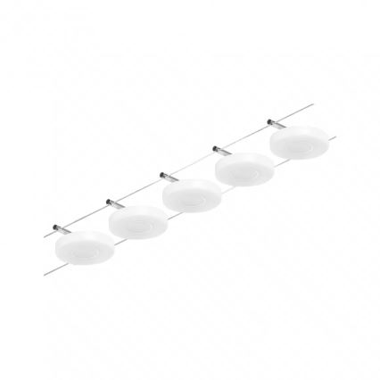 Paulmann 94426 - НАБІР 5xLED/4,5W Точковий світильник до мотузкової системи MAC 230V