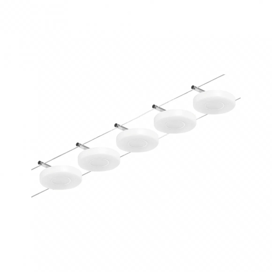 Paulmann 94426 - НАБІР 5xLED/4,5W Точковий світильник до мотузкової системи MAC 230V