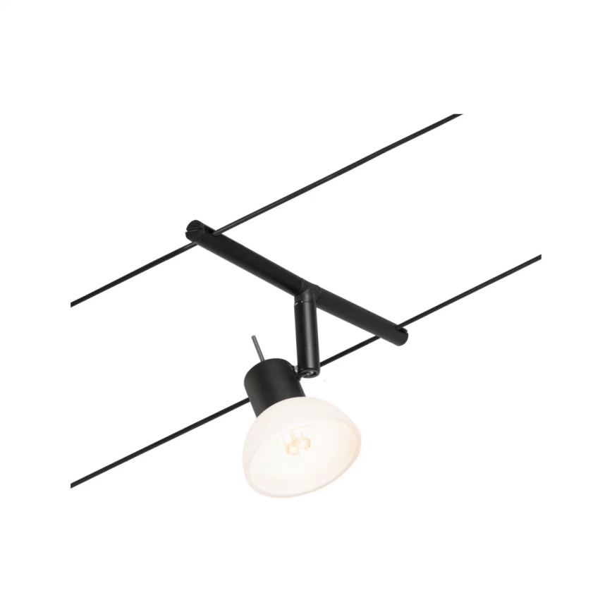 Paulmann 94450 - НАБІР 5xGU5,3/10W Точковий світильник для трекової системи SHEELA 230V чорний