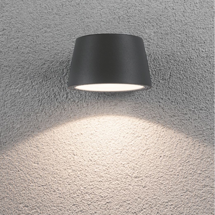 Paulmann 94452 - LED/6W IP44 Вуличний настінний світильник CAPEA 230V