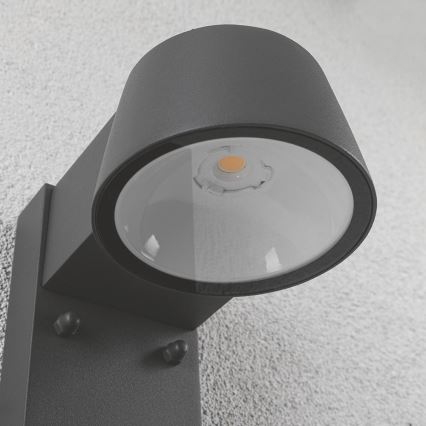 Paulmann 94453 - LED/6W IP44 Уличный настенный светильник с датчиком CAPEA 230V