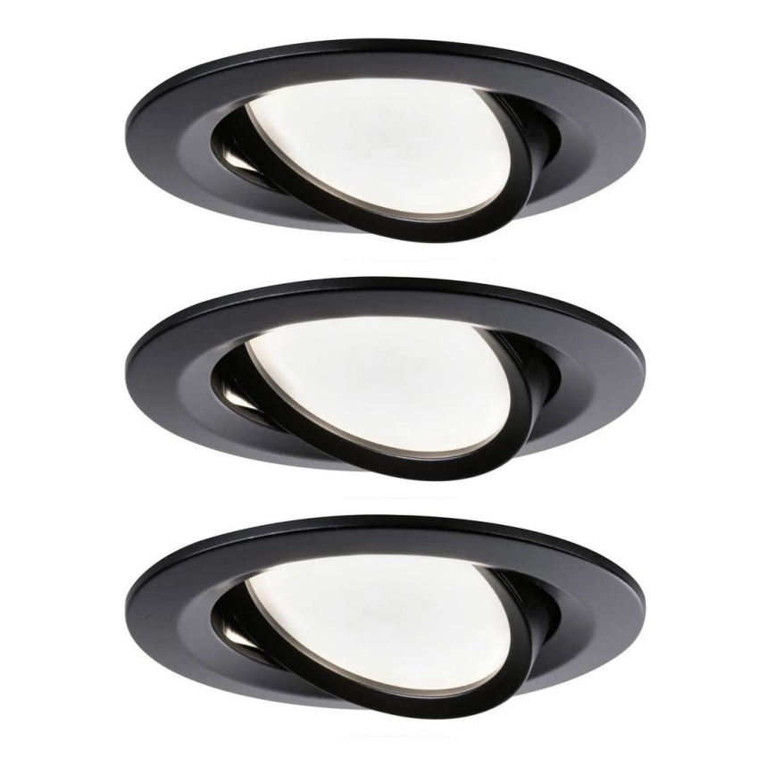 Paulmann 94471 - НАБОР 3xLED/6W IP23 Встроенный светильник для ванной комнаты NOVA 230V