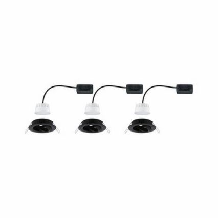 Paulmann 94471 - НАБОР 3xLED/6W IP23 Встроенный светильник для ванной комнаты NOVA 230V