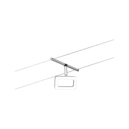 Paulmann 94481 - НАБІР 5xLED по 4,8 Вт, повний тросовий комплект FRAME 230 В, матовий хром