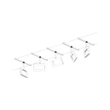 Paulmann 94483 - НАБІР 5xLED/4,8W Точковий світильник для трекової системи FRAME 230V білий