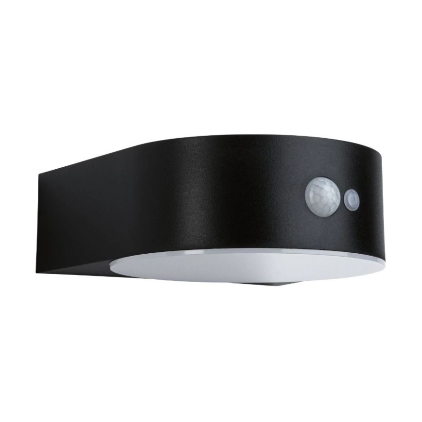 Paulmann 94570 - LED/5,5W IP44 Настінний світильник з датчиком на сонячній батареї EILEEN 3,7V