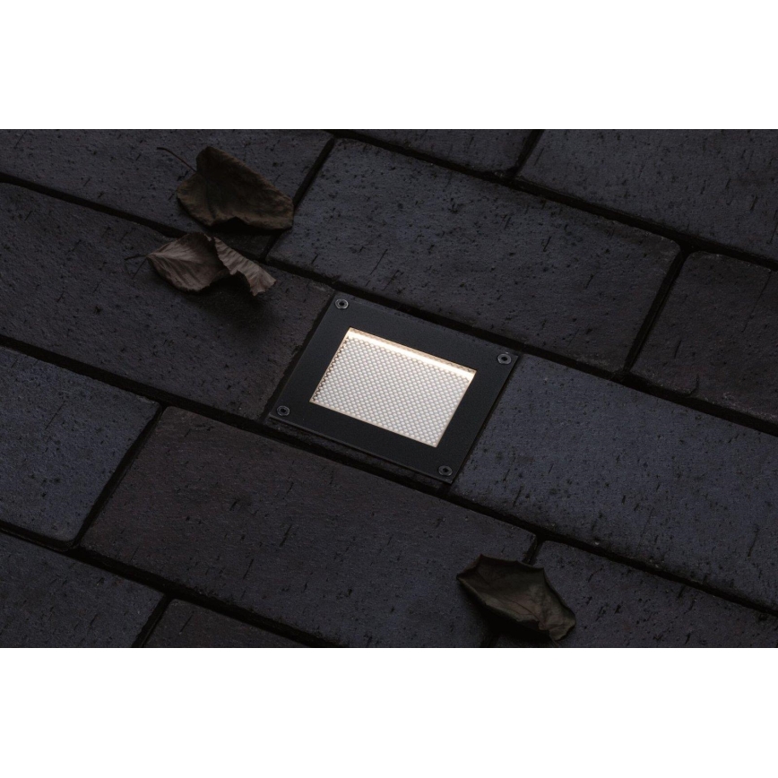 Paulmann 94578 - LED/0,1 Вт IP67 Сонячний вбудований світильник DOMENIC 1,2В 1500 мАг