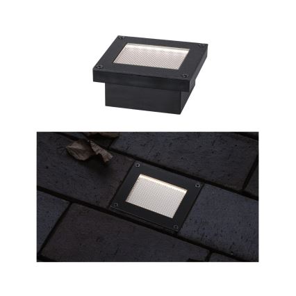 Paulmann 94578 - LED/0,1W IP67 Вбудований світильник на сонячній батареї DOMENIC 1,2V 1500 mAh