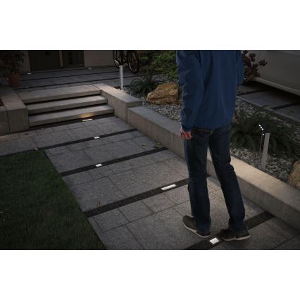 Paulmann 94578 - LED/0,1W IP67 Встроенный светильник на солнечной батарее DOMENIC 1,2V 1500 mAh