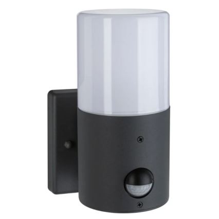 Paulmann 94648 - 1xE27/15W IP44 Вуличний настінний світильник з датчиком TUBS 230V