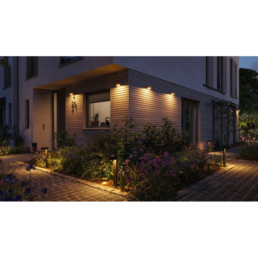 Paulmann 94713 - LED/6W IP44 Уличный настенный светильник CAPERA 230V
