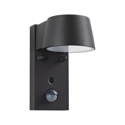 Paulmann 94714 - LED/6W IP44 Уличный настенный светильник с датчиком CAPERA 230V 2200/3000K