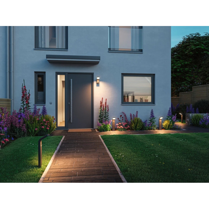 Paulmann 94747 - LED/7,5W IP44 Уличная лампа с датчиком KULMA 230V
