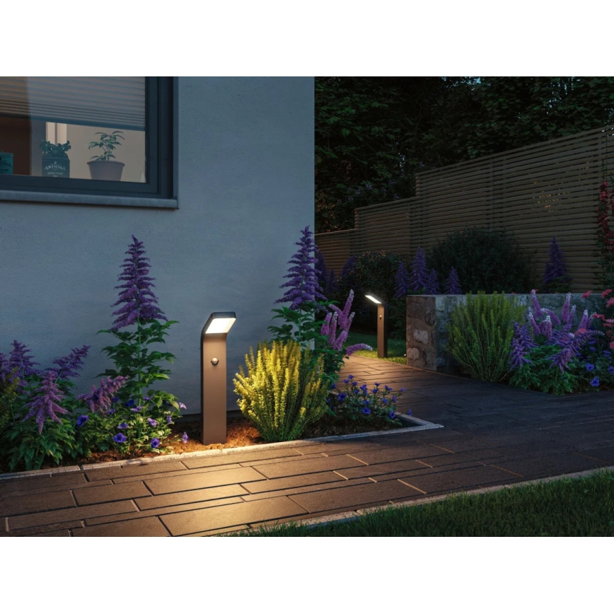 Paulmann 94747 - LED/7,5W IP44 Уличная лампа с датчиком KULMA 230V