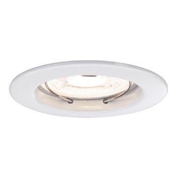 Paulmann 95368 - LED-GU4/3,3W IP44 Вбудований стельовий світильник для ванної BLANC 12V