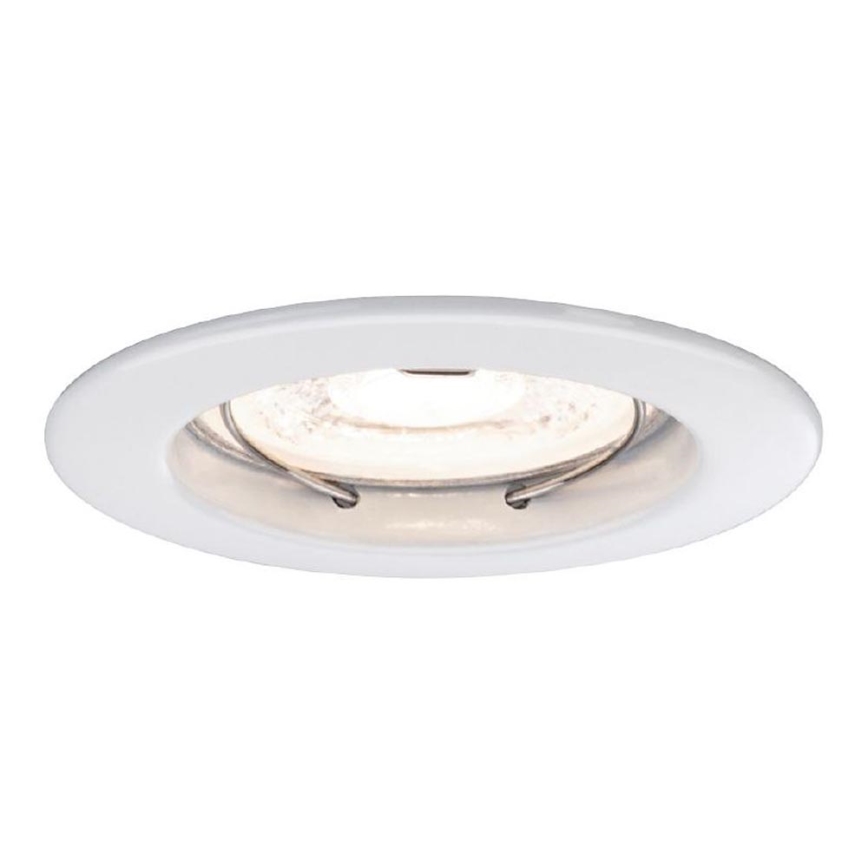 Paulmann 95368 - LED-GU4/3,3W IP44 Вбудований стельовий світильник для ванної BLANC 12V