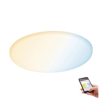 Paulmann 95386 - LED/15W IP44 Вбудований стельовий світильник для ванної з регулюванням яскравості SMART VELUNA 230V