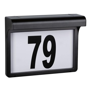 Paulmann 95388 - LED/0,05W IP44 Номер дома на солнечной батарее с датчиком DAYTON 4,8V