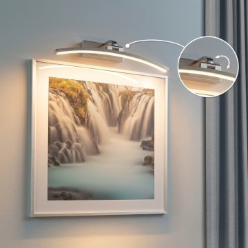 Paulmann 95557 - LED/8,5 Вт Світильник для картин BENTO 230 В 40 см матовий хром