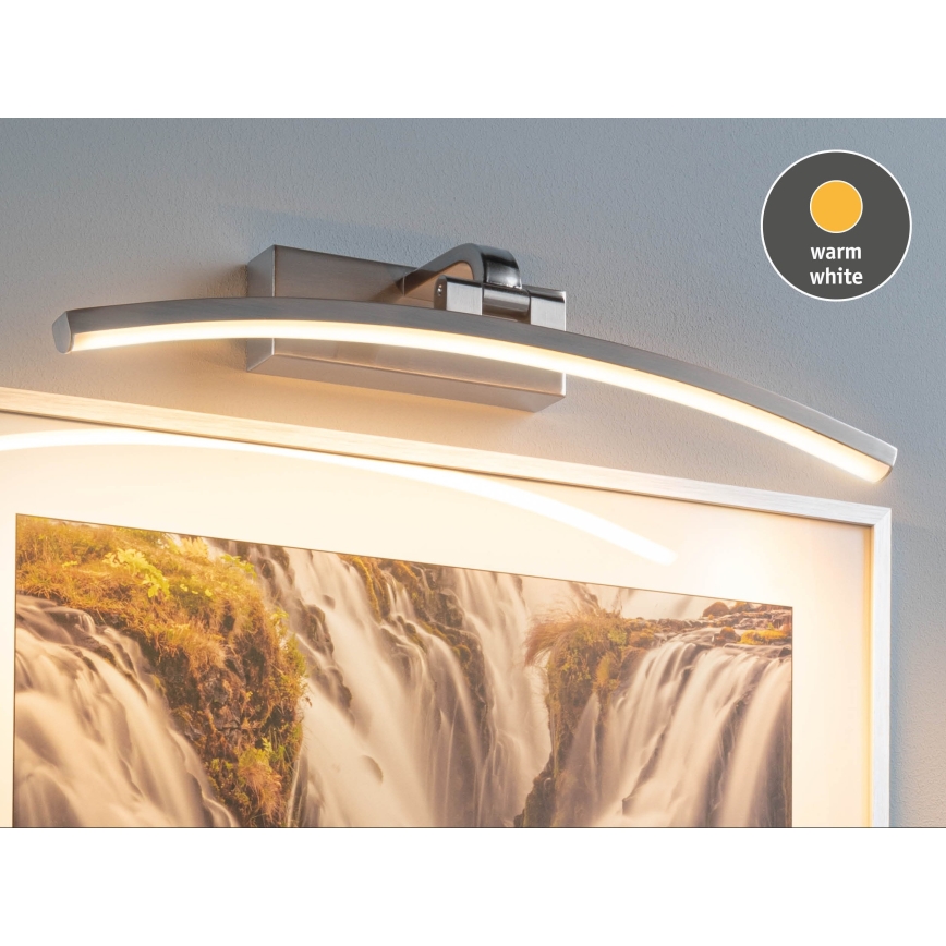Paulmann 95557 - LED/8,5 Вт Світильник для картин BENTO 230 В 40 см матовий хром