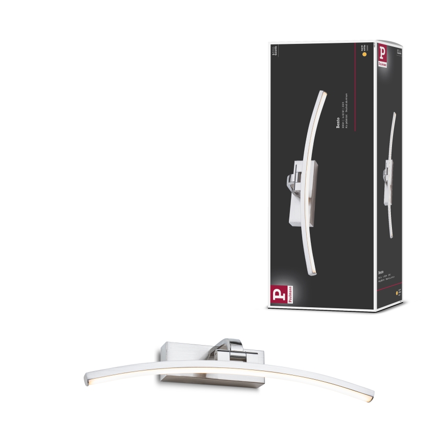 Paulmann 95557 - светильник для картин BENTO LED/8,5 Вт 230 В 40 см матовый хром