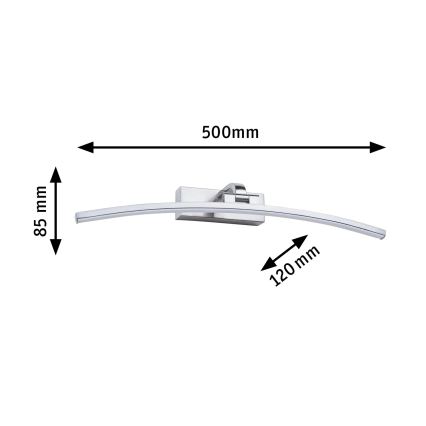 Paulmann 95558 - LED/10 Вт Світильник для картин BENTO 230 В 50 см матовий хром
