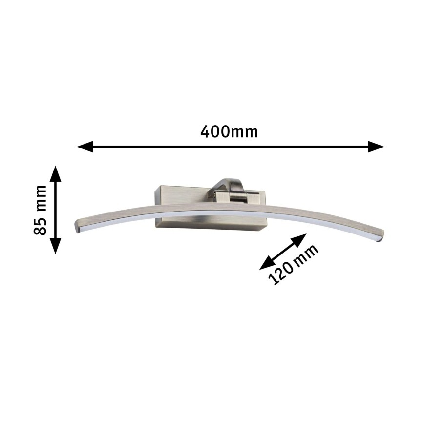 Paulmann 95560 - LED/8,5W Светильник для картин BENTO 230V 40 cm латунь
