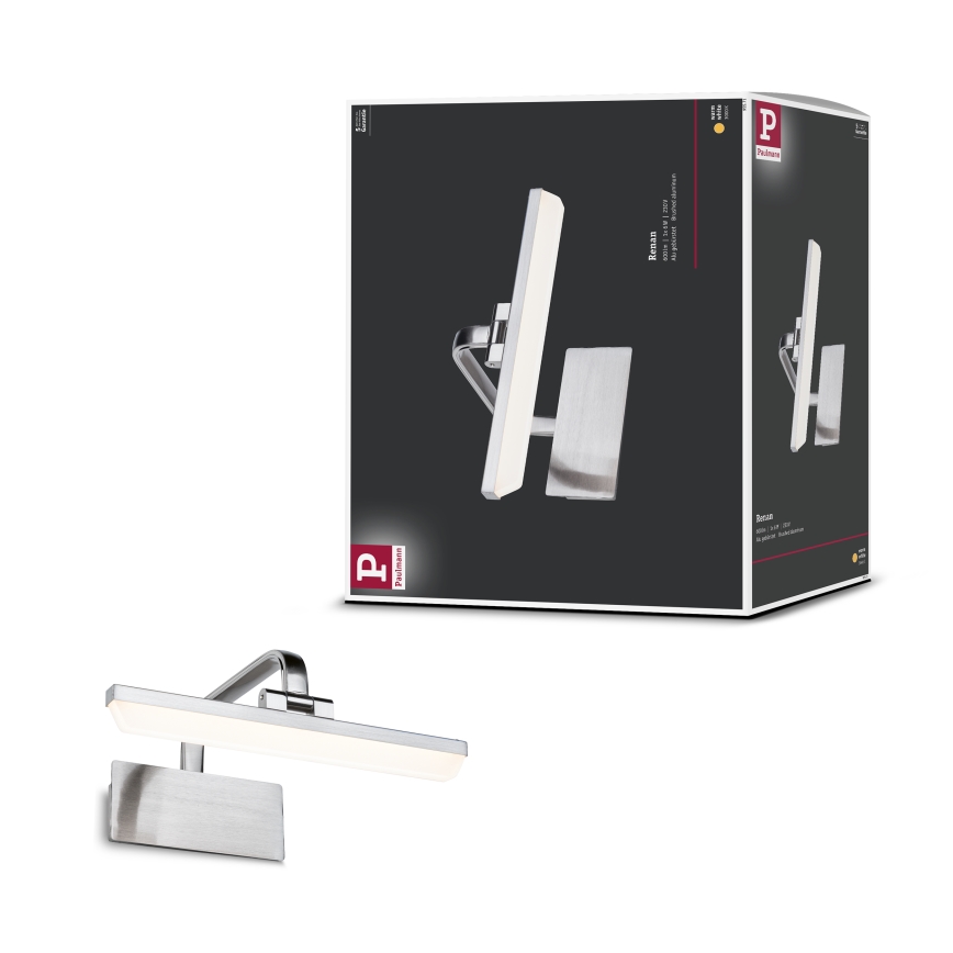 Paulmann 95571 - LED/6 Вт Светильник для картин RENAN 230 В 30 см матовый хром