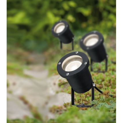 Paulmann 98897 - НАБОР 3xLED GU10/3,5W IP65 Уличная лампа 230V