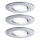 Paulmann 99933 - НАБОР 3x LED/5,2W IP65 Встроенный светильник для ванной комнаты с регулированием яркости 230V