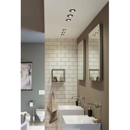 Paulmann 99991 - НАБОР 3xLED/6W IP65 Встроенный светильник для ванной комнаты CALLA 230V