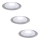 Paulmann - Nice Price 3630 - Набор 3x навигационных светильника LED/0,3W IP44 230V 6500-9000K