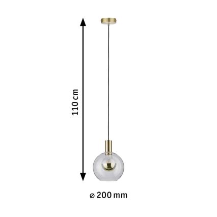 Paulmann -  Підвісна люстра ESBEN 1xE27/20W/230V