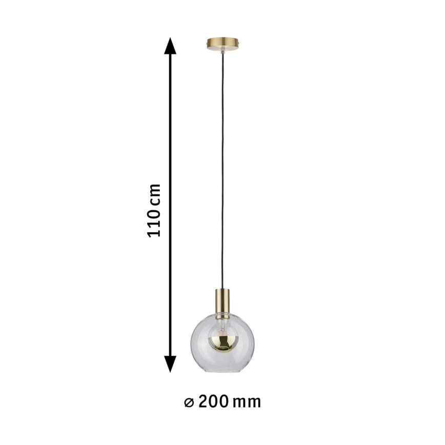 Paulmann -  Підвісна люстра ESBEN 1xE27/20W/230V