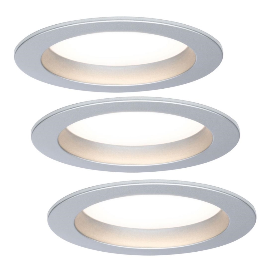 Paulmann TIP 3938 - НАБІР 3xLED/4,5W Вбудований стельовий світильник 230V