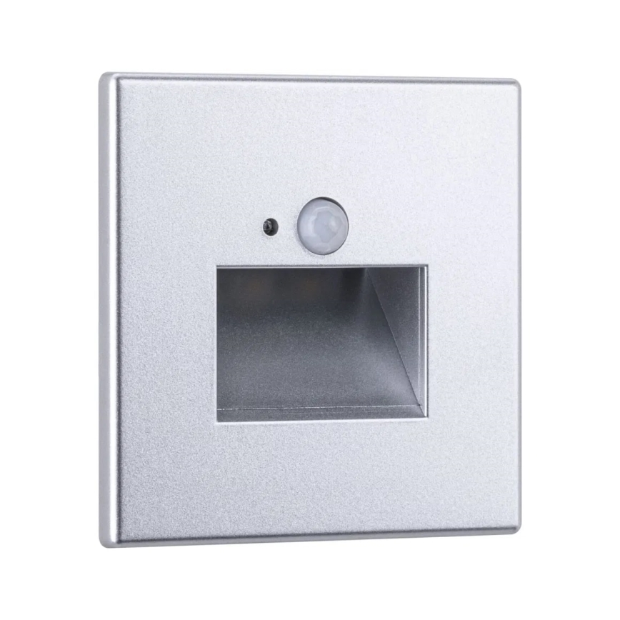 Paulmann  93134 - LED/1,2W Лестничный светильник с датчиком EDGE 230V матовый хром