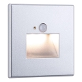 Paulmann  93134 - LED/1,2W Сходовий світильник з датчиком EDGE 230V матовий хром